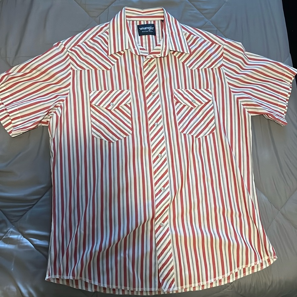 Wrangler pearl snap